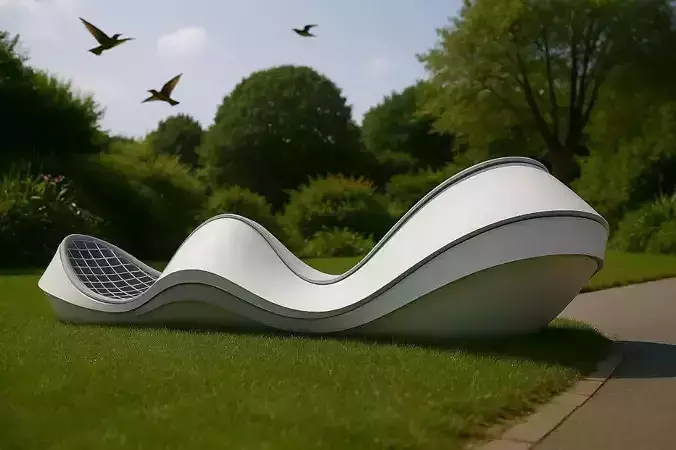 Parametric Library Architectural 3D model