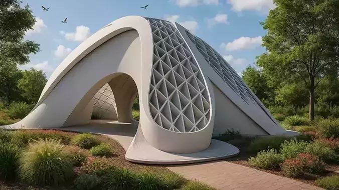 Parametric Library Architectural 3D model 3D model Parametric Library Architectural 3D model 3D model