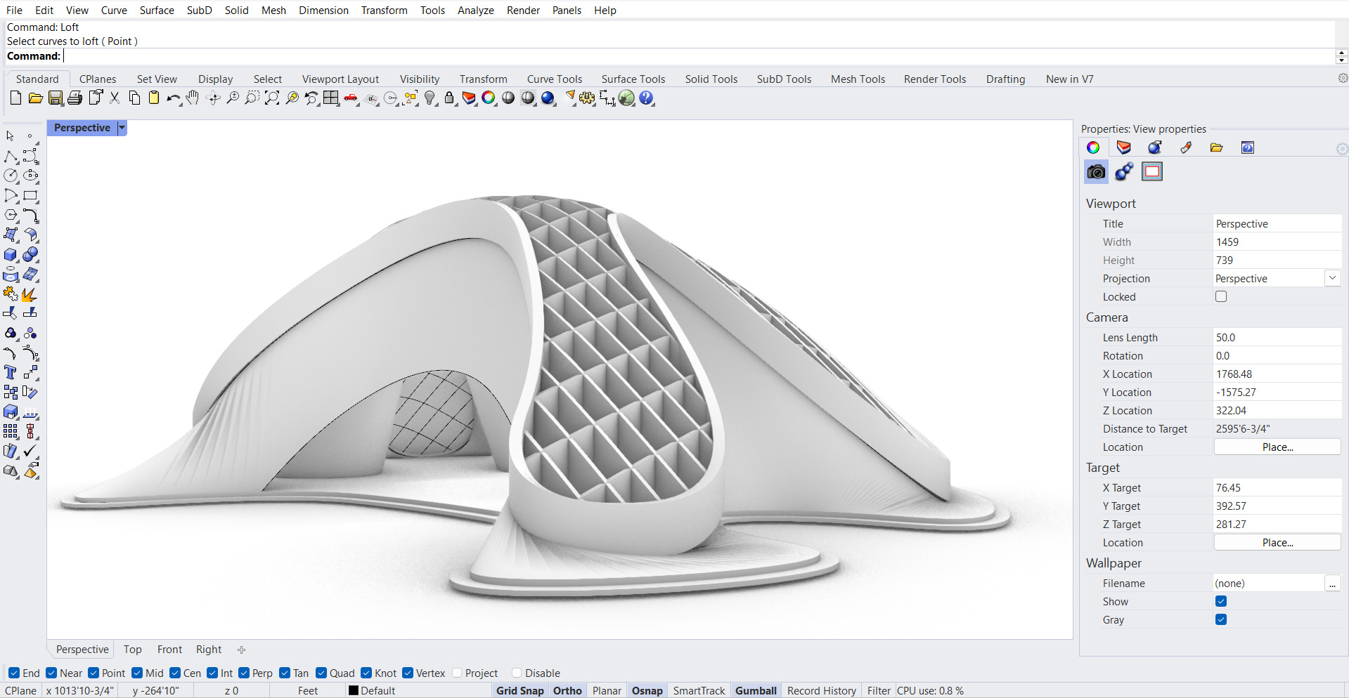 Parametric Library Architectural 3D model 3D model_2