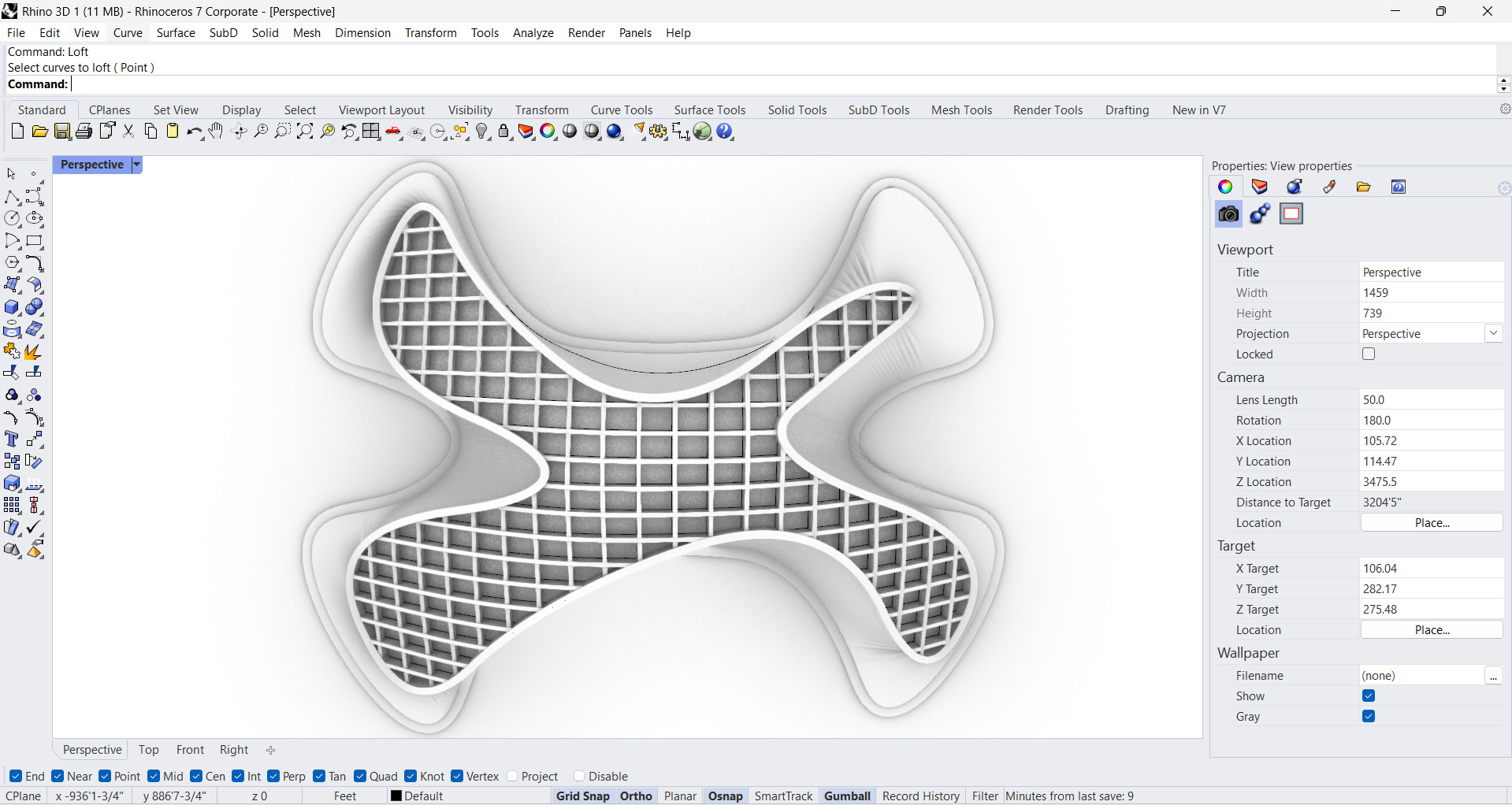 Parametric Library Architectural 3D model 3D model_3
