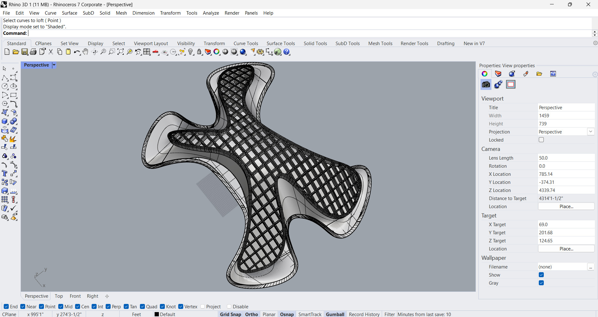 Parametric Library Architectural 3D model 3D model_6