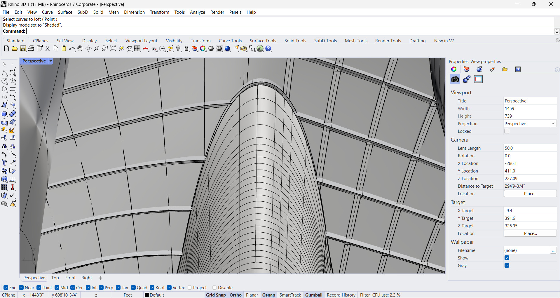 Parametric Library Architectural 3D model 3D model_7