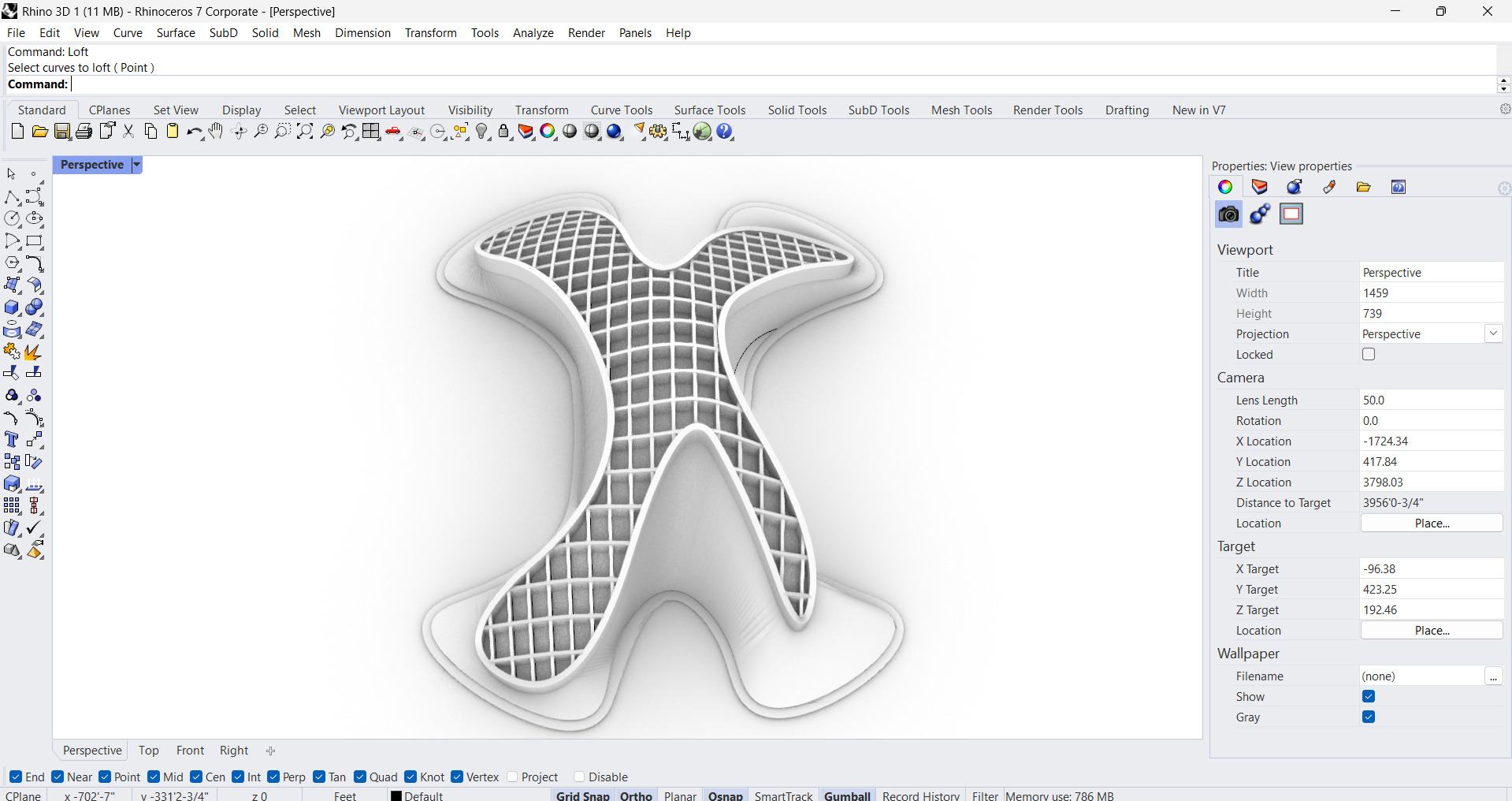 Parametric Library Architectural 3D model 3D model_4