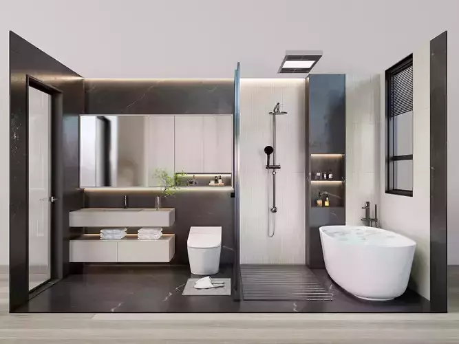 Vanity bathroom set 17