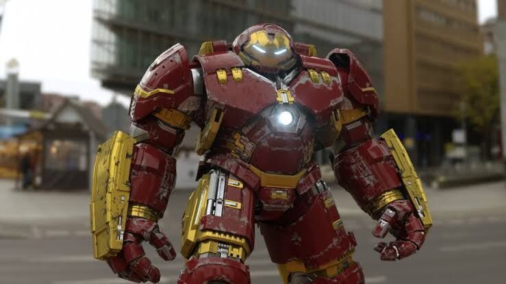 Hulkbuster Low-poly 3D model_4
