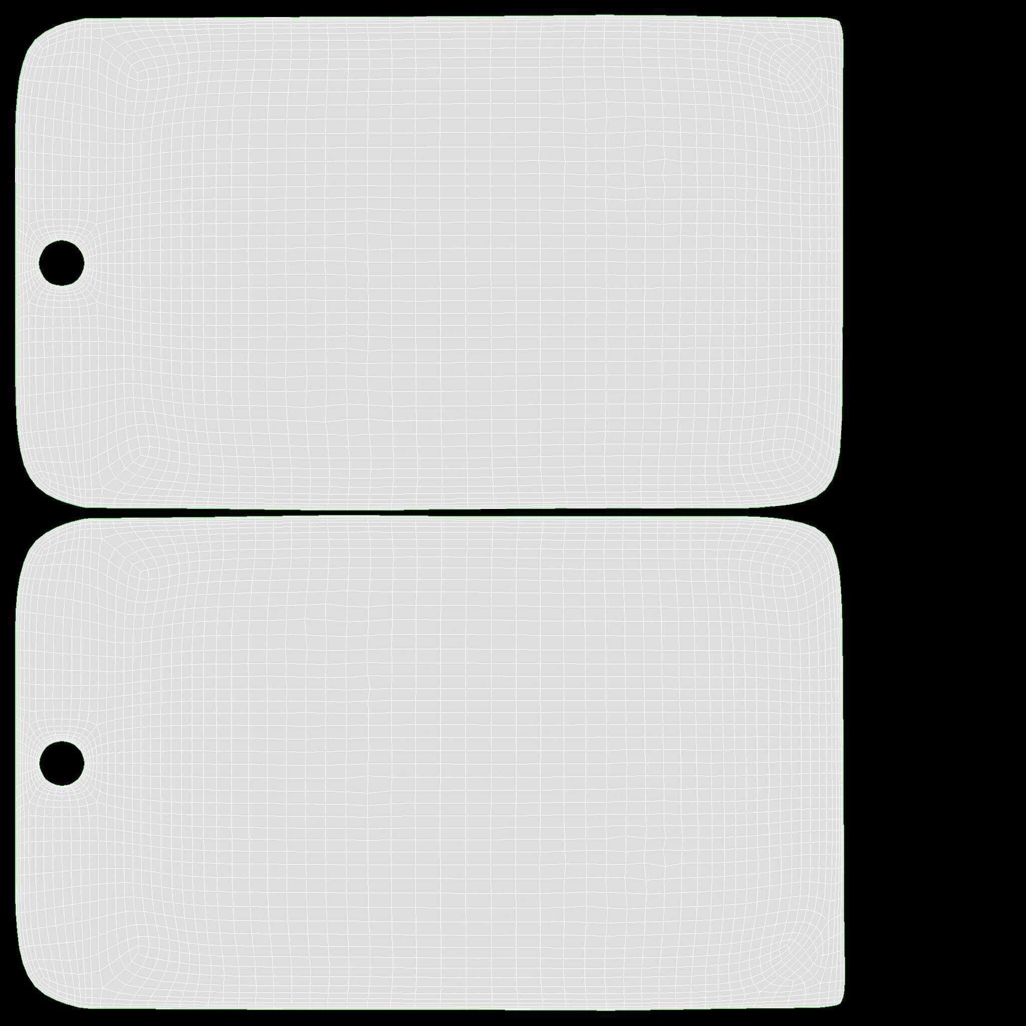 Chicken cutlets in breadcrumbs with packaging Low-poly 3D model_12