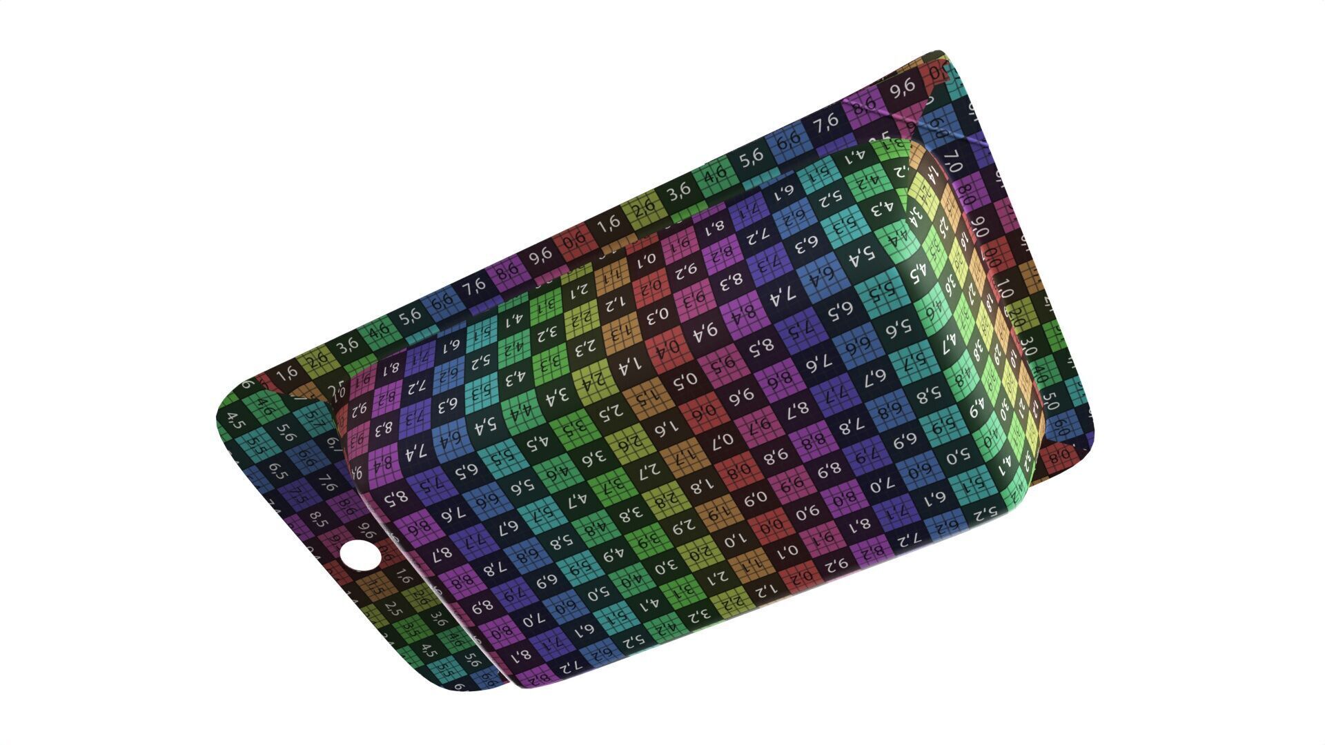 Chicken cutlets in breadcrumbs with packaging Low-poly 3D model_10