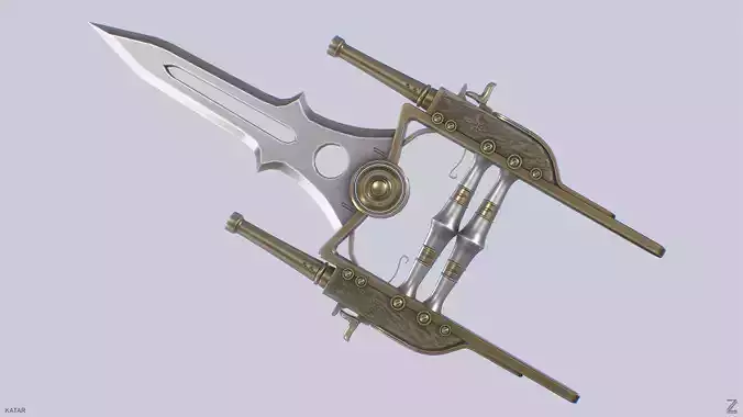 Katar Low-poly 3D model