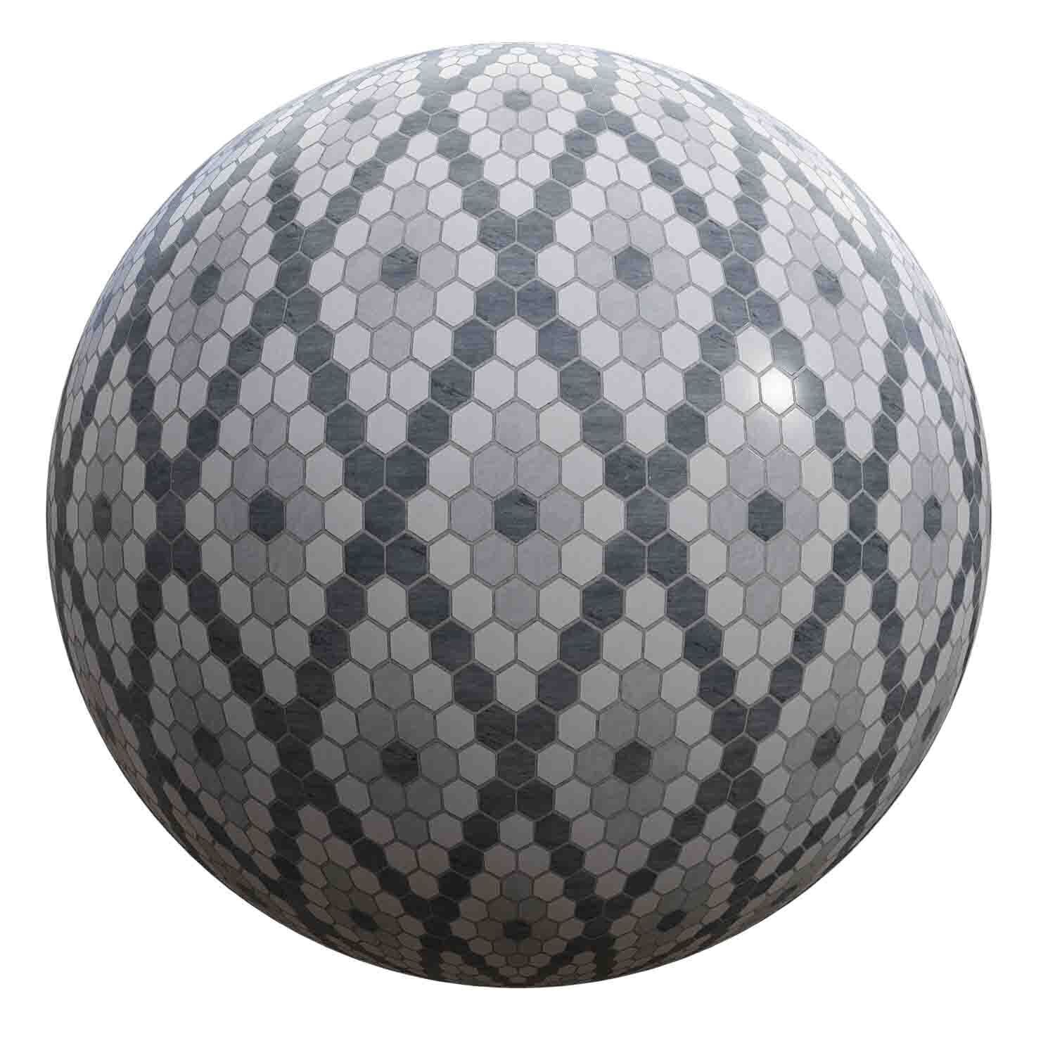 Tile Mosaic Artistic Riverside Drive Diamond - Set 28 Texture_1