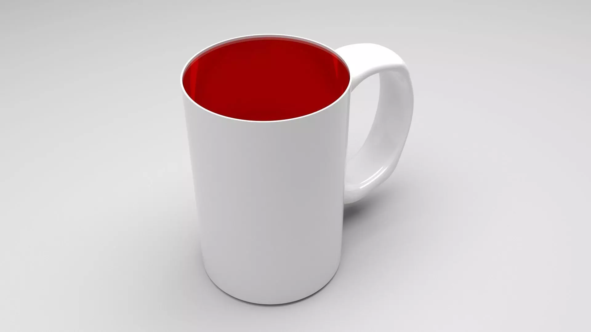 Red Fruit Tea 3D model