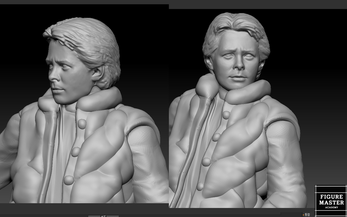 MARTY MCFLY DOC EMMETT BROWN  BACK TO THE FUTURE 1-24 SCALED 3D print model_7