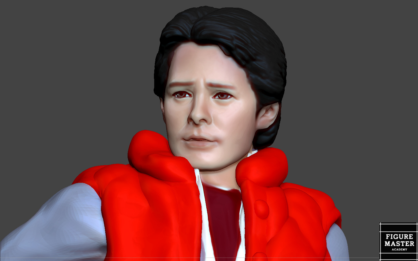 MARTY MCFLY DOC EMMETT BROWN  BACK TO THE FUTURE 1-24 SCALED 3D print model_16