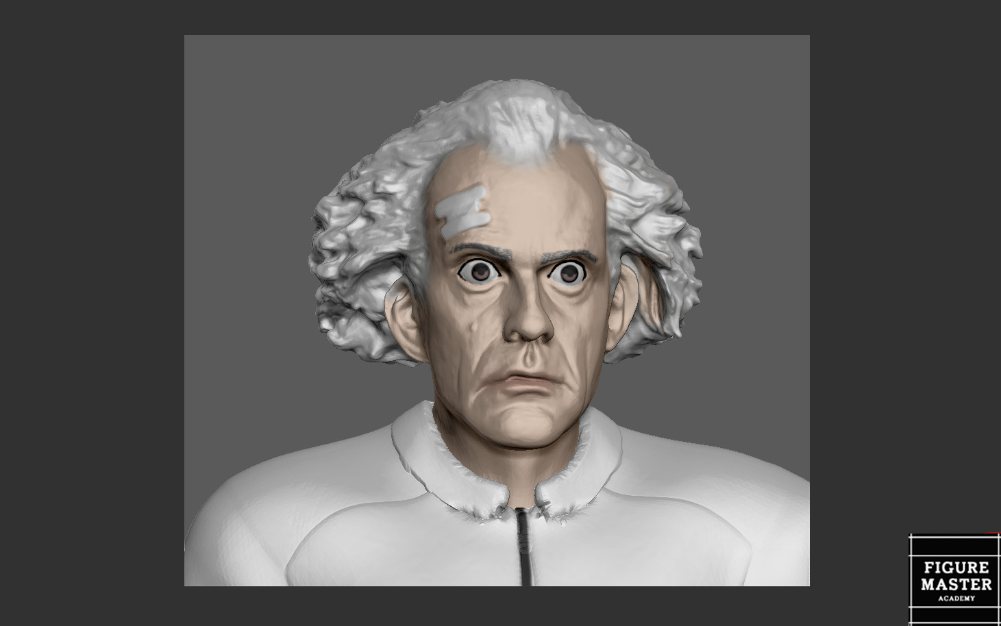 MARTY MCFLY DOC EMMETT BROWN  BACK TO THE FUTURE 1-24 SCALED 3D print model_14