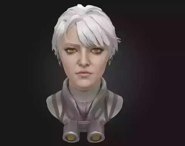 Adventurers Gaze  A Portrait of Courage and Curiosity