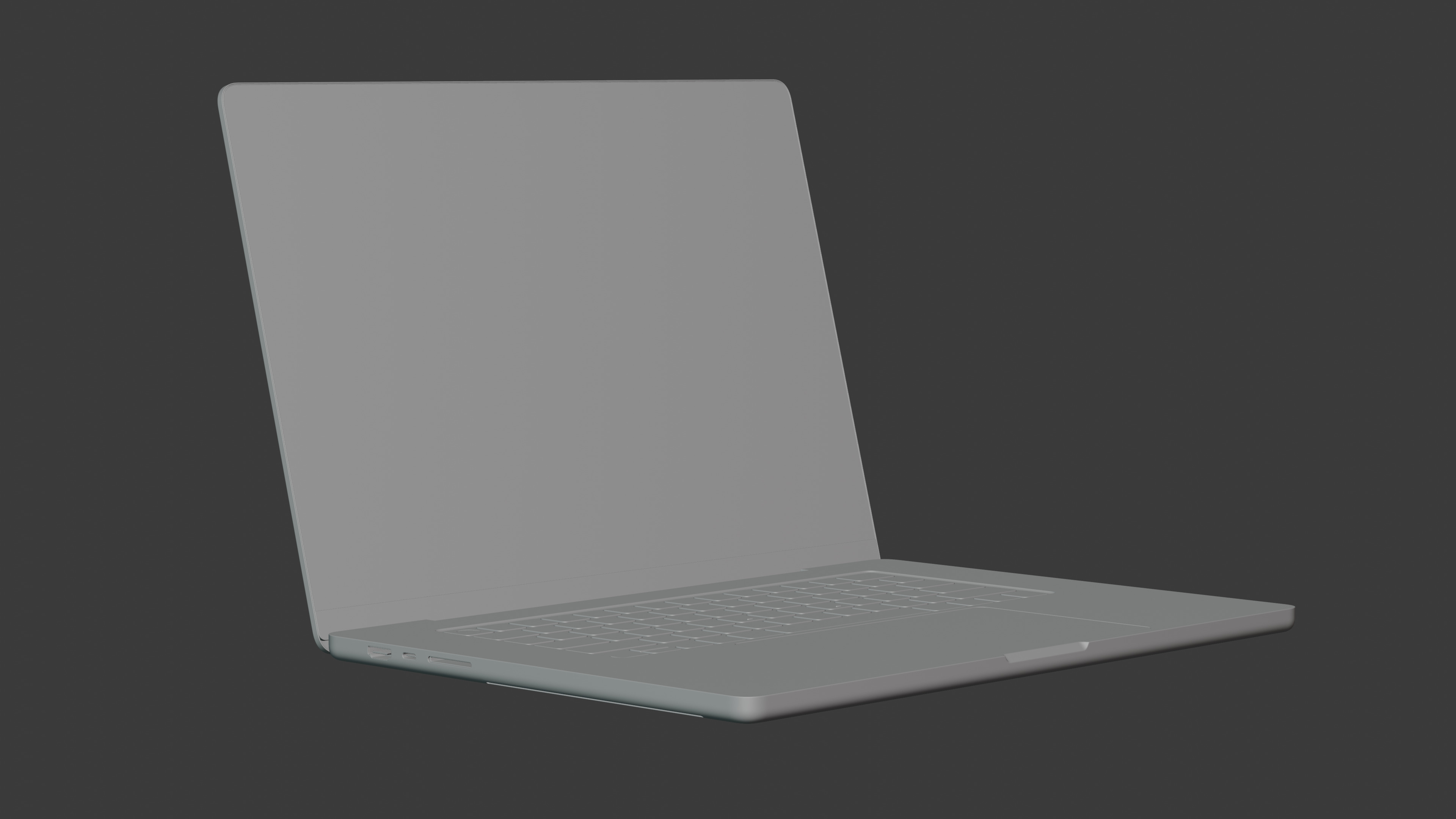 MacBook Pro 16-inch 2023 by Apple 3D model_9