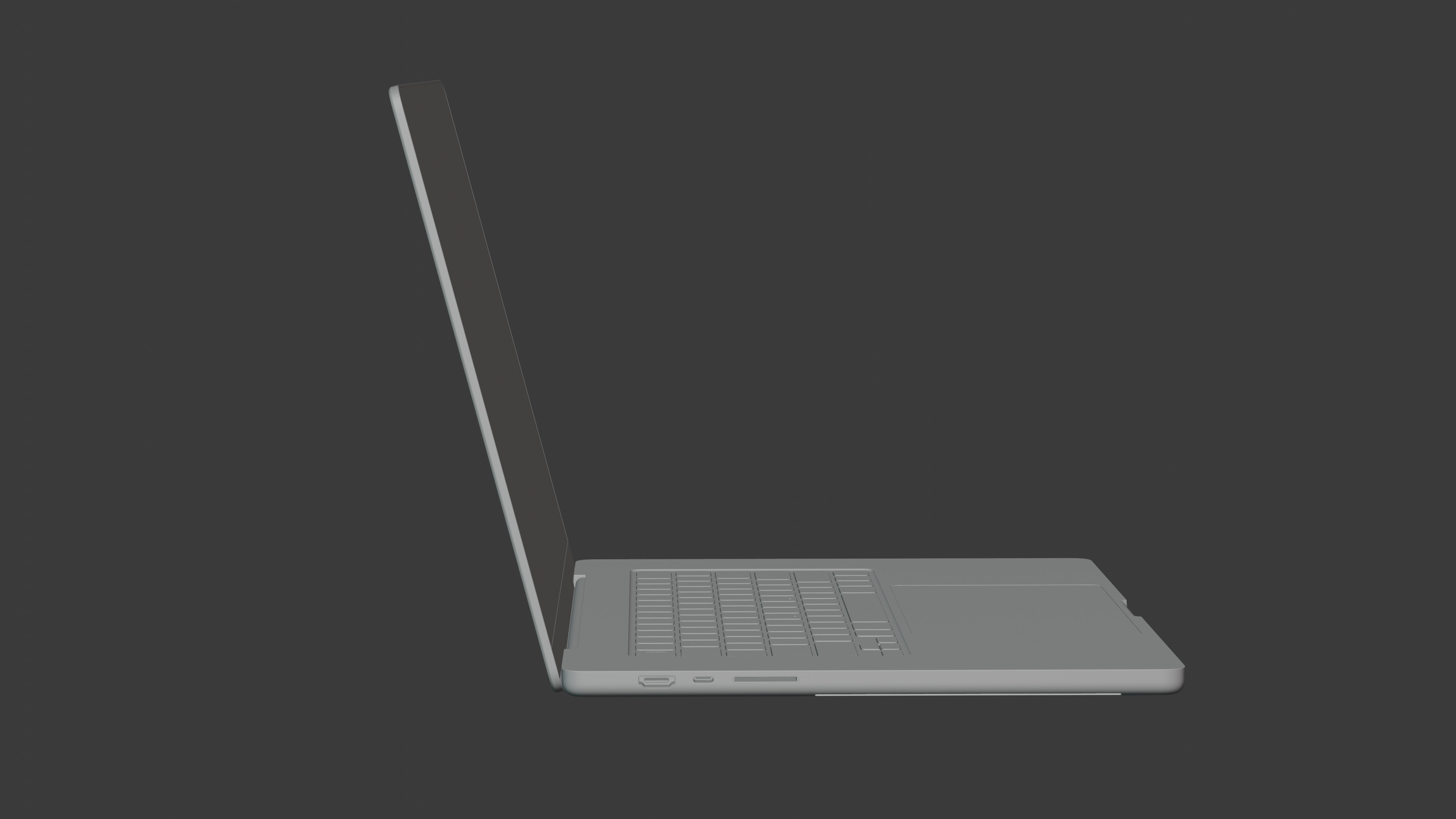 MacBook Pro 16-inch 2023 by Apple 3D model_12