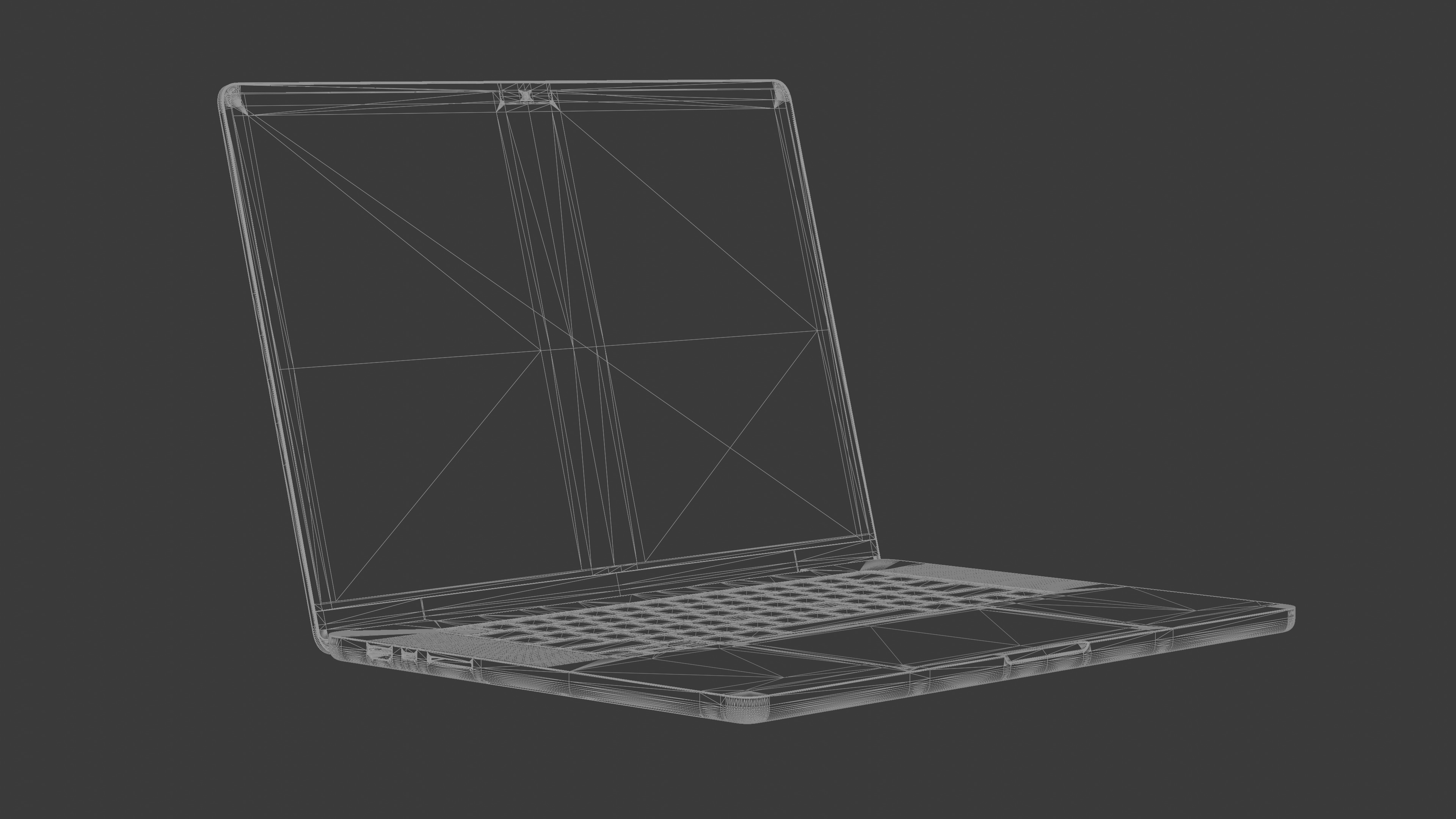 MacBook Pro 16-inch 2023 by Apple 3D model_10
