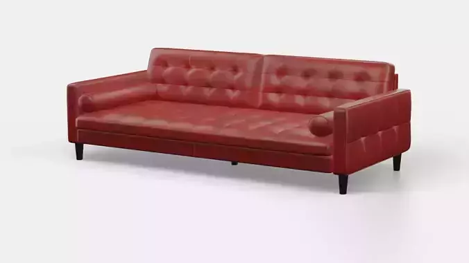 2 seater Sofa 3d model 3D model