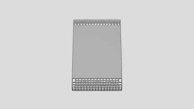 Basic Wire Display Stand - Geometry Only No Textures 