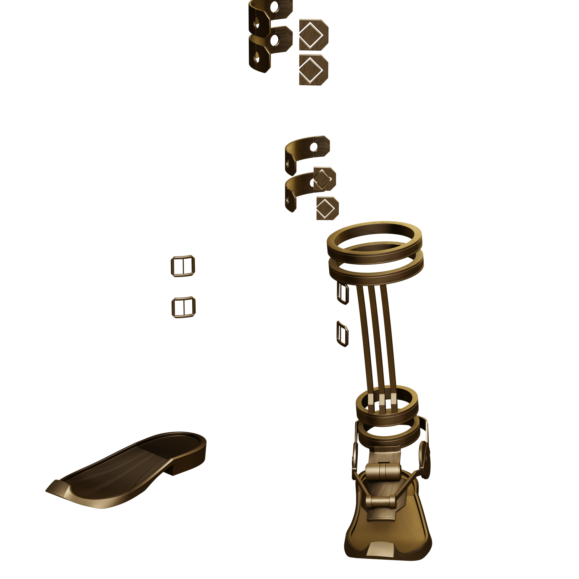 wild rift Jayce Armor for Cosplay 3D print model_3