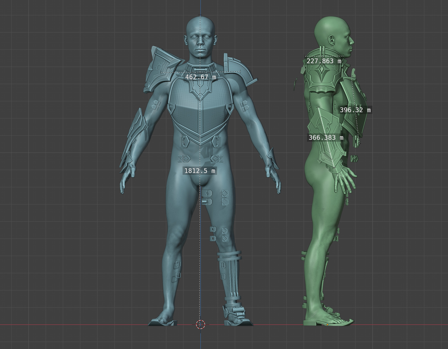 wild rift Jayce Armor for Cosplay 3D print model_14