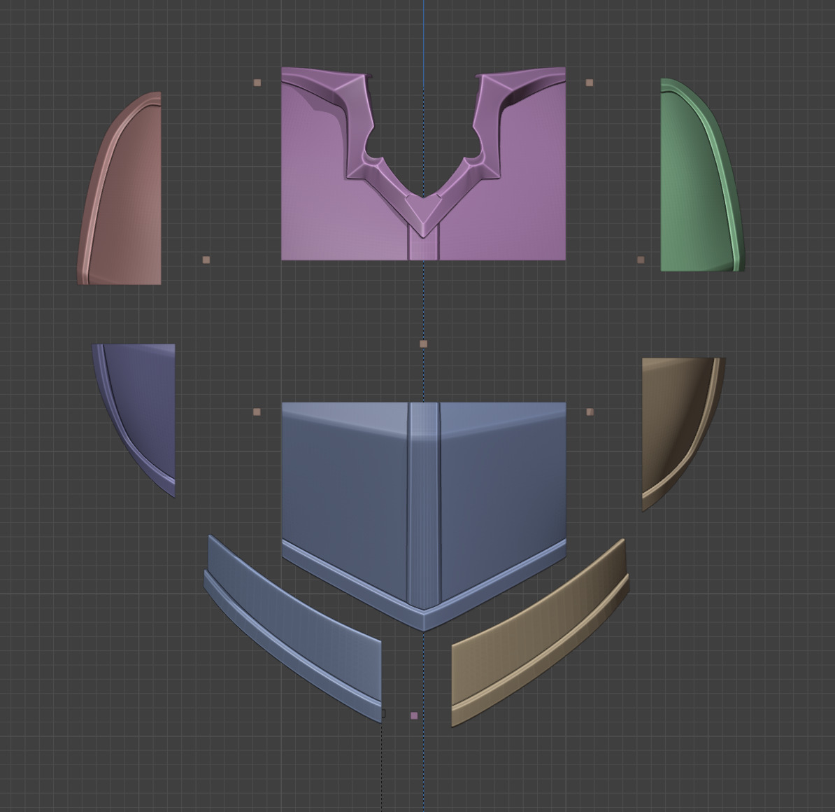 wild rift Jayce Armor for Cosplay 3D print model_12