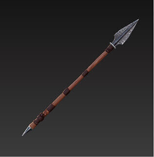 Medieval Longsword Bastard Sword  High Detail 3D Model Low-poly 3D model