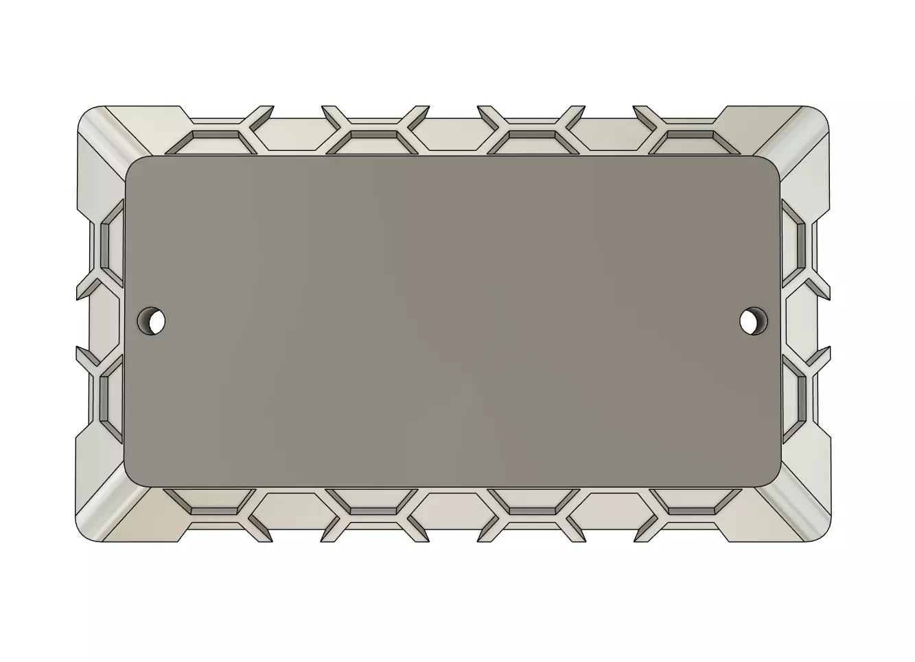 AIRLIFT 3P or 3H Manifold Flat Mount 3D print model