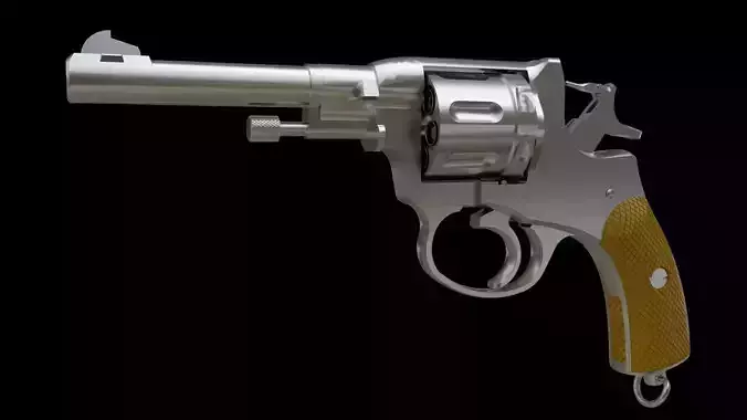 Nagant M1895 a Russian 7 shot revolver