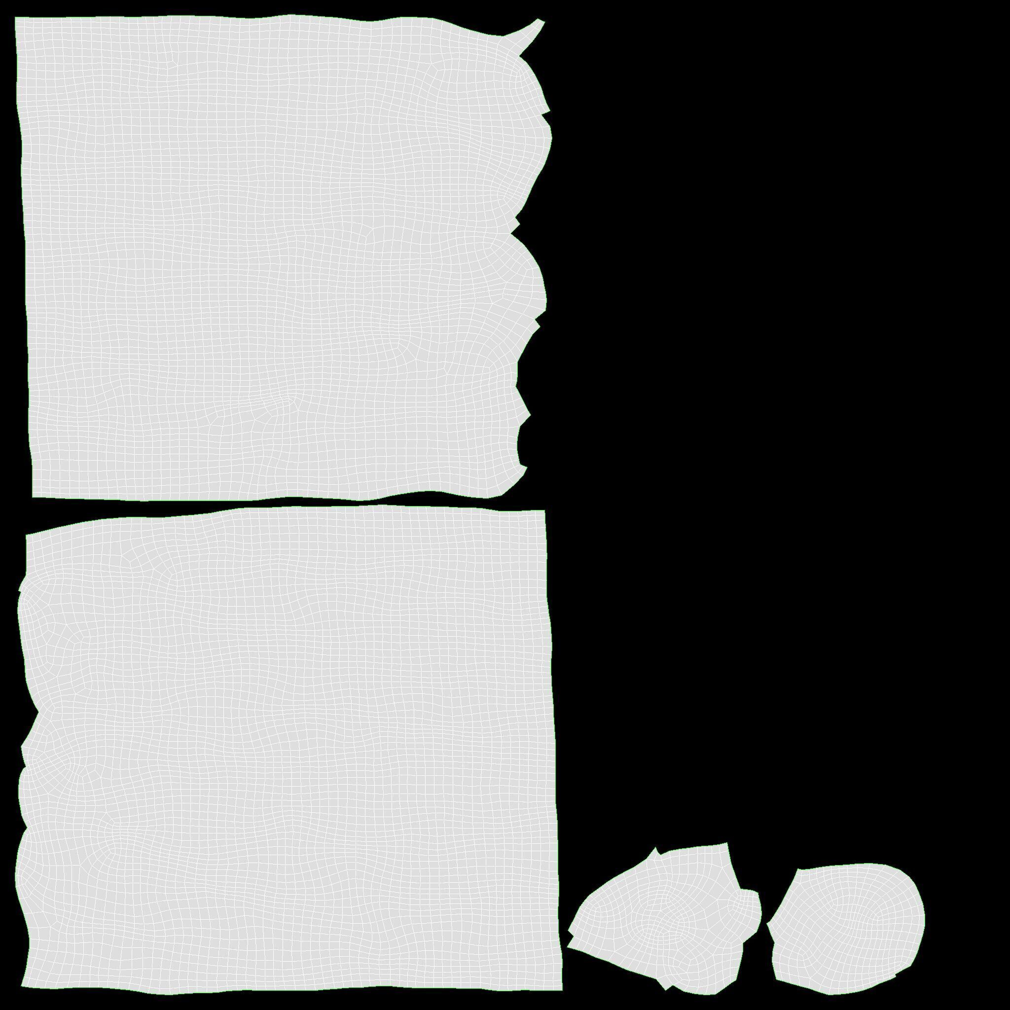 Dried sausage long whole and slices 02 Low-poly 3D model_10