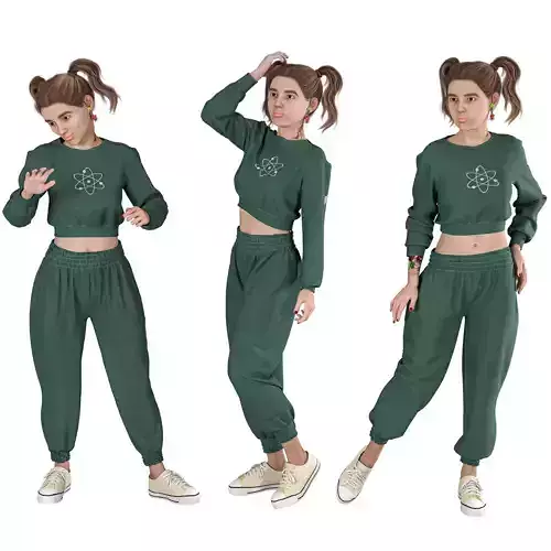 Crop Top Hip Hop Dance Outfit - Urban and Performance 