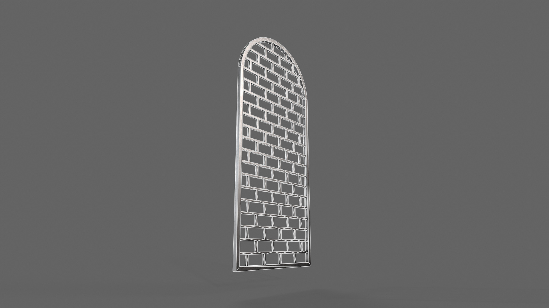 PBR Prison Window 5 Low-poly 3D model_14