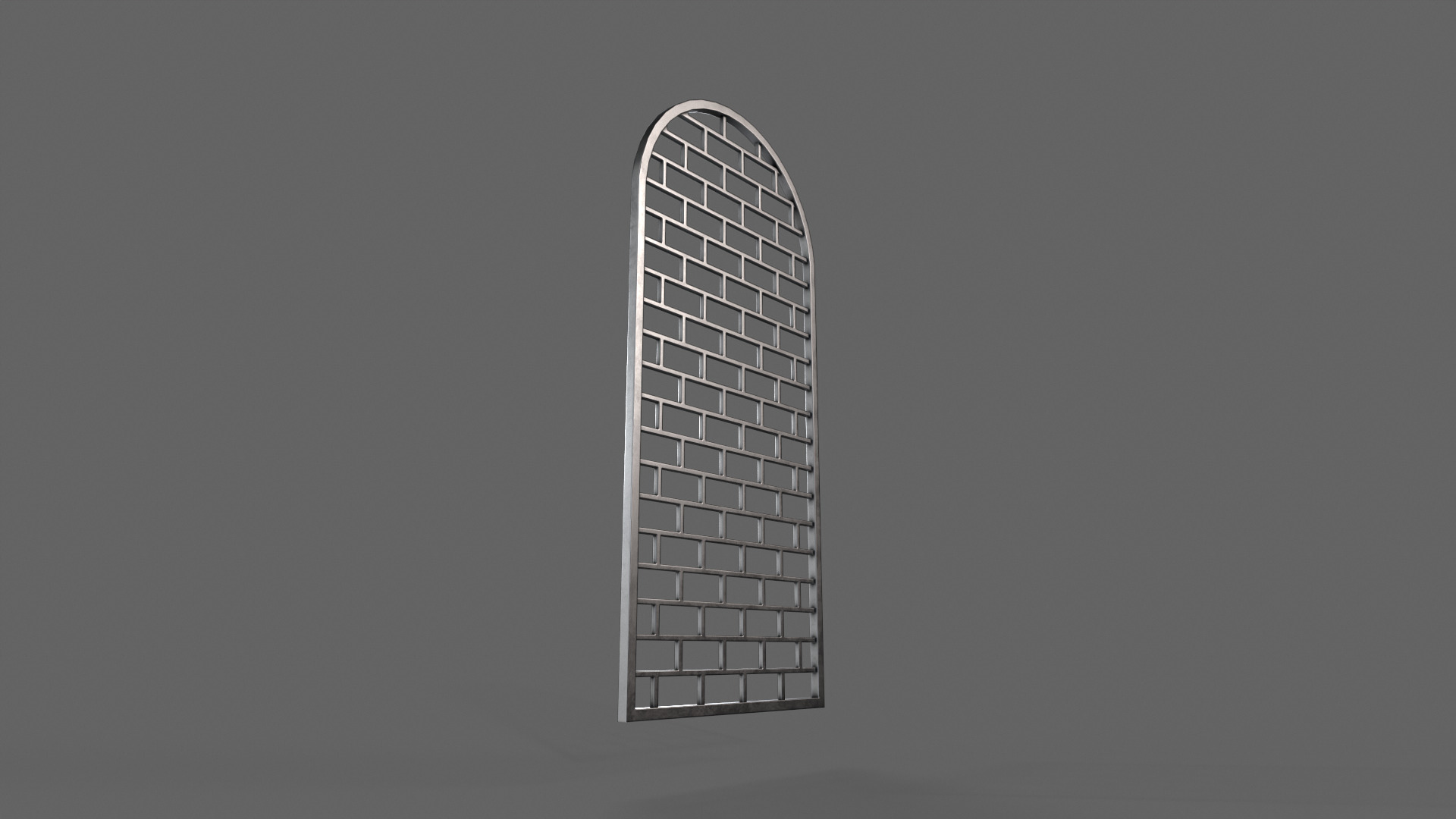 PBR Prison Window 5 Low-poly 3D model_10