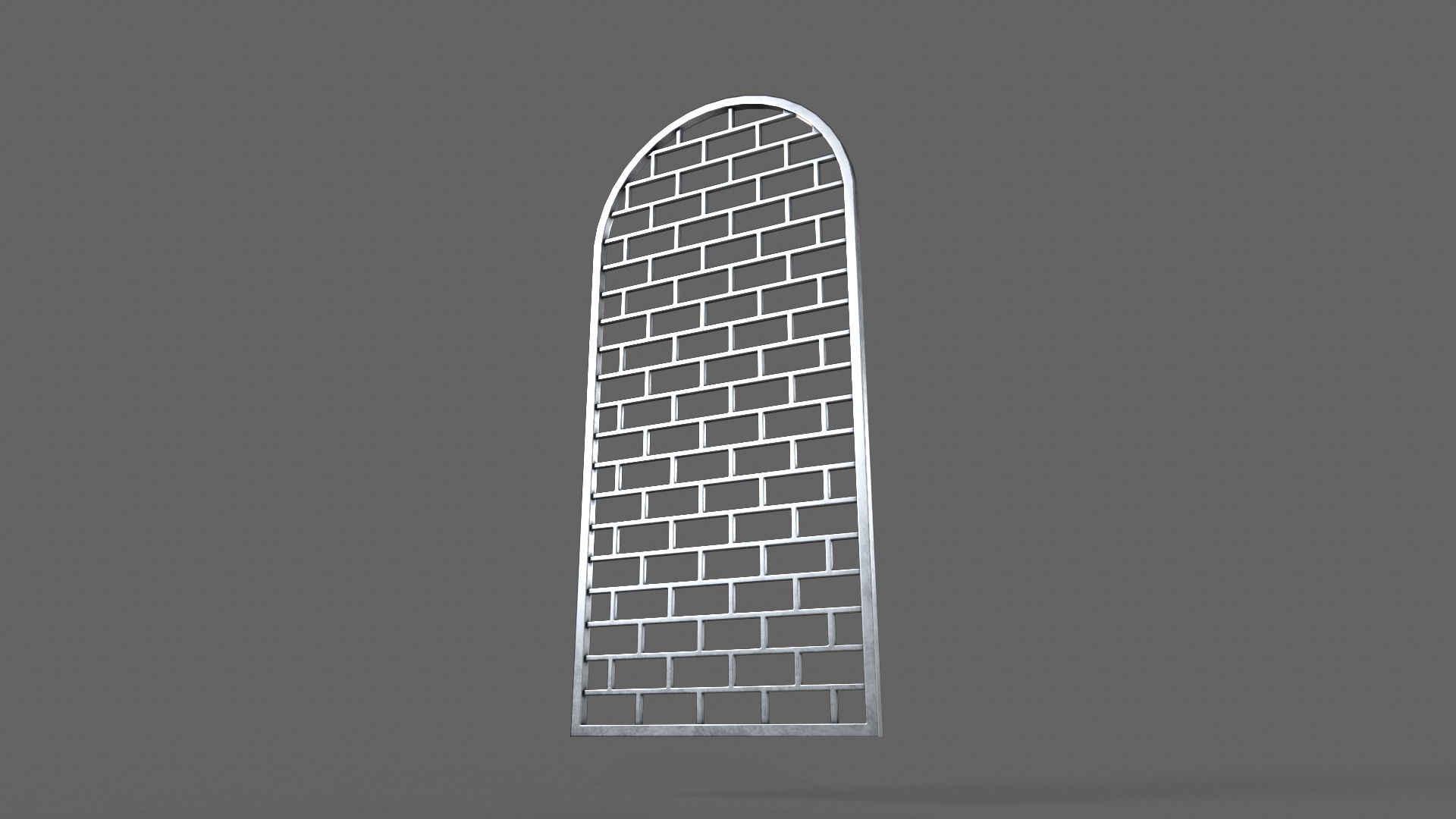 PBR Prison Window 5 Low-poly 3D model_8