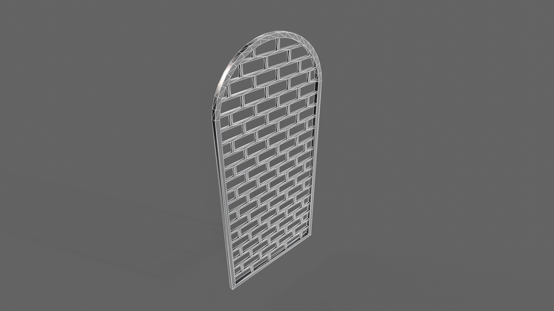 PBR Prison Window 5 Low-poly 3D model_12