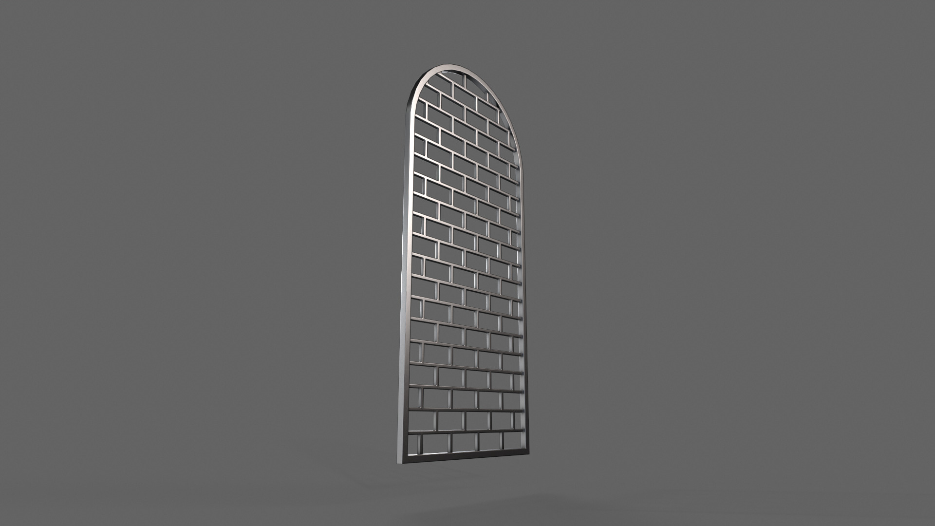 PBR Prison Window 5 Low-poly 3D model_9