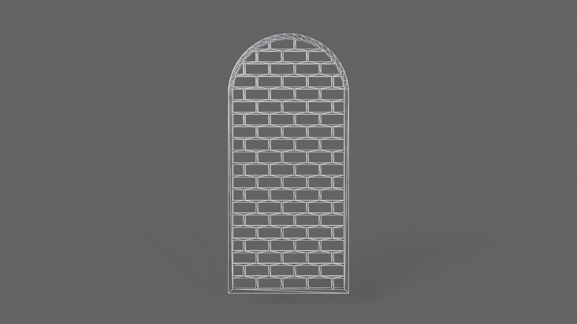 PBR Prison Window 5 Low-poly 3D model_11