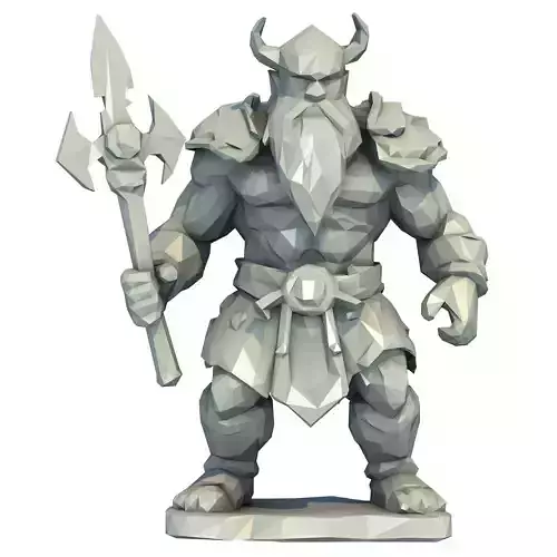 Viking Low Poly 2