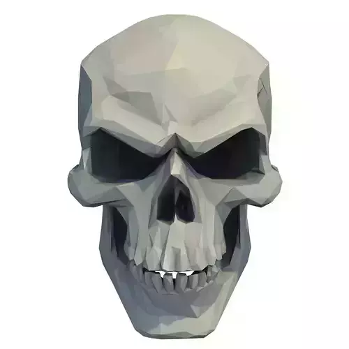 Skull Low Poly