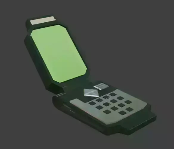 Classic 2000s Retro Phone Game Asset