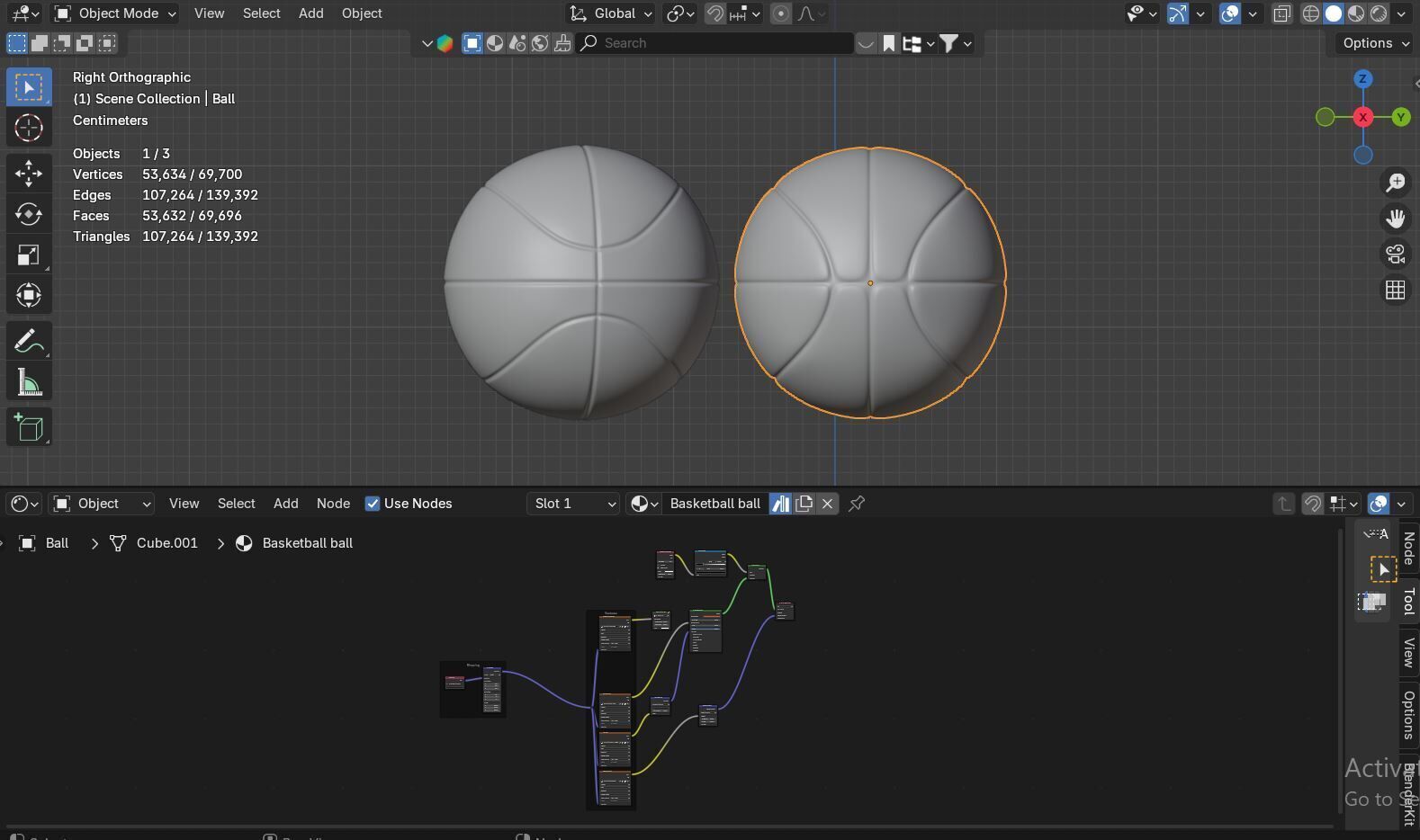 Realistic Basketball 3D Model  3D model_6