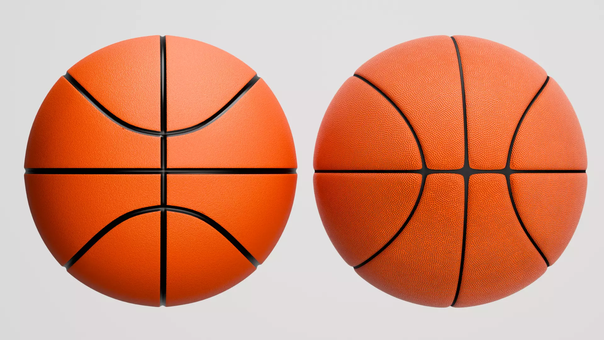 Realistic Basketball 3D Model  3D model_0