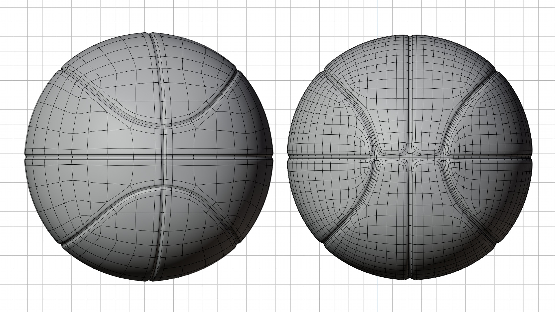 Realistic Basketball 3D Model  3D model_5