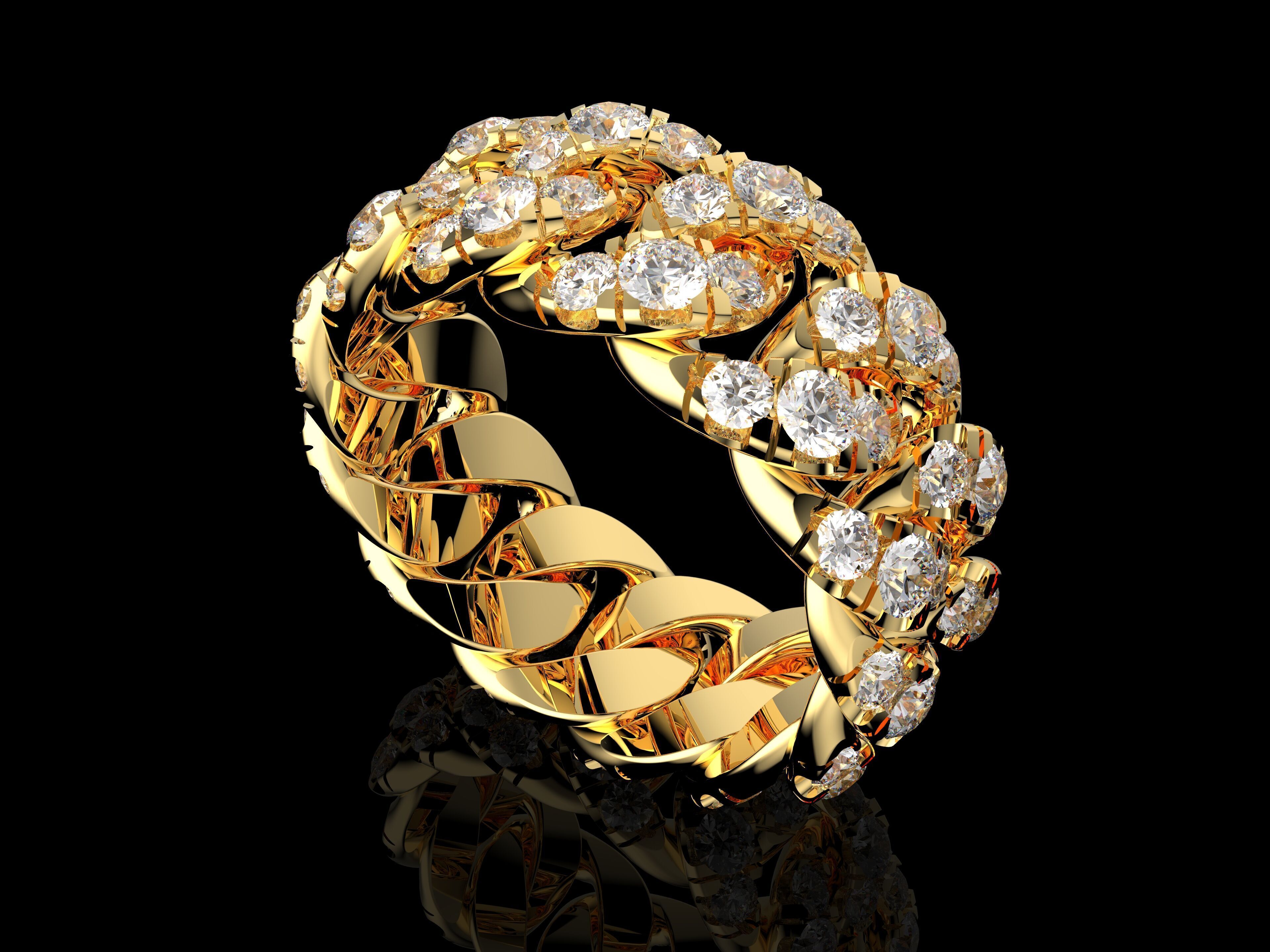 Gold N1377 3D print model_3