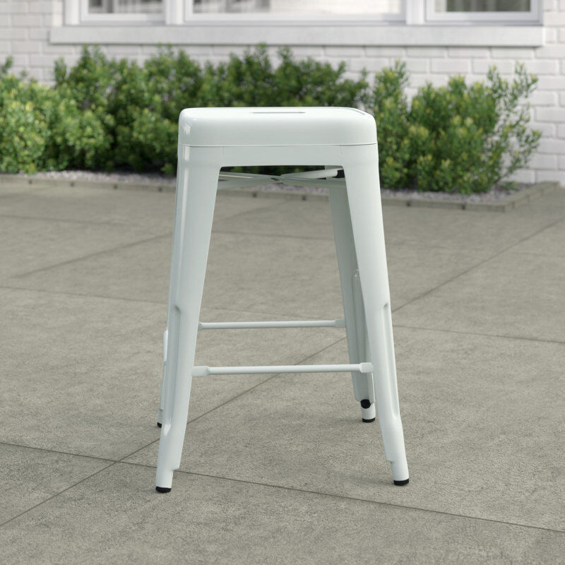 Candys Stackable Patio Bar Stool - 2 Colour 3D model_4