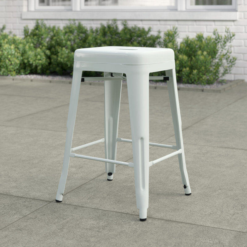 Candys Stackable Patio Bar Stool - 2 Colour 3D model_3