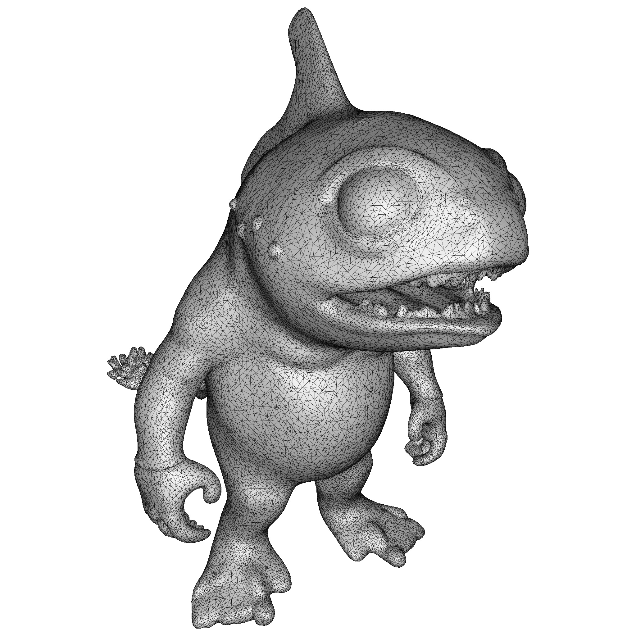 Anthropomorphic Animal Character Collection 3D print model_33