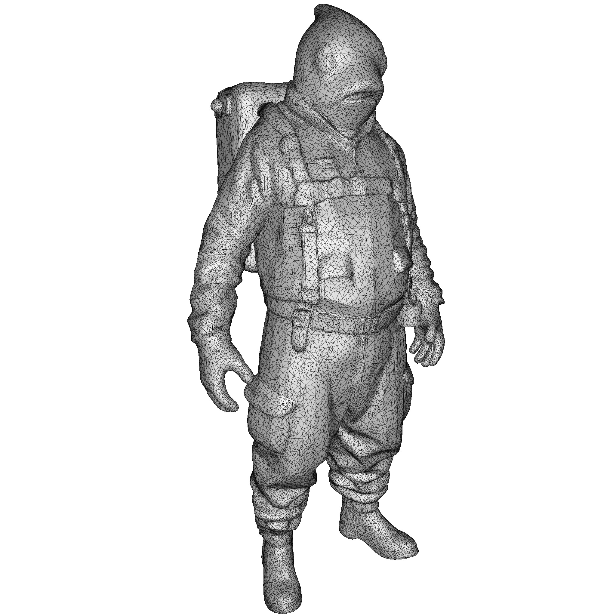 Anthropomorphic Animal Character Collection 3D print model_15