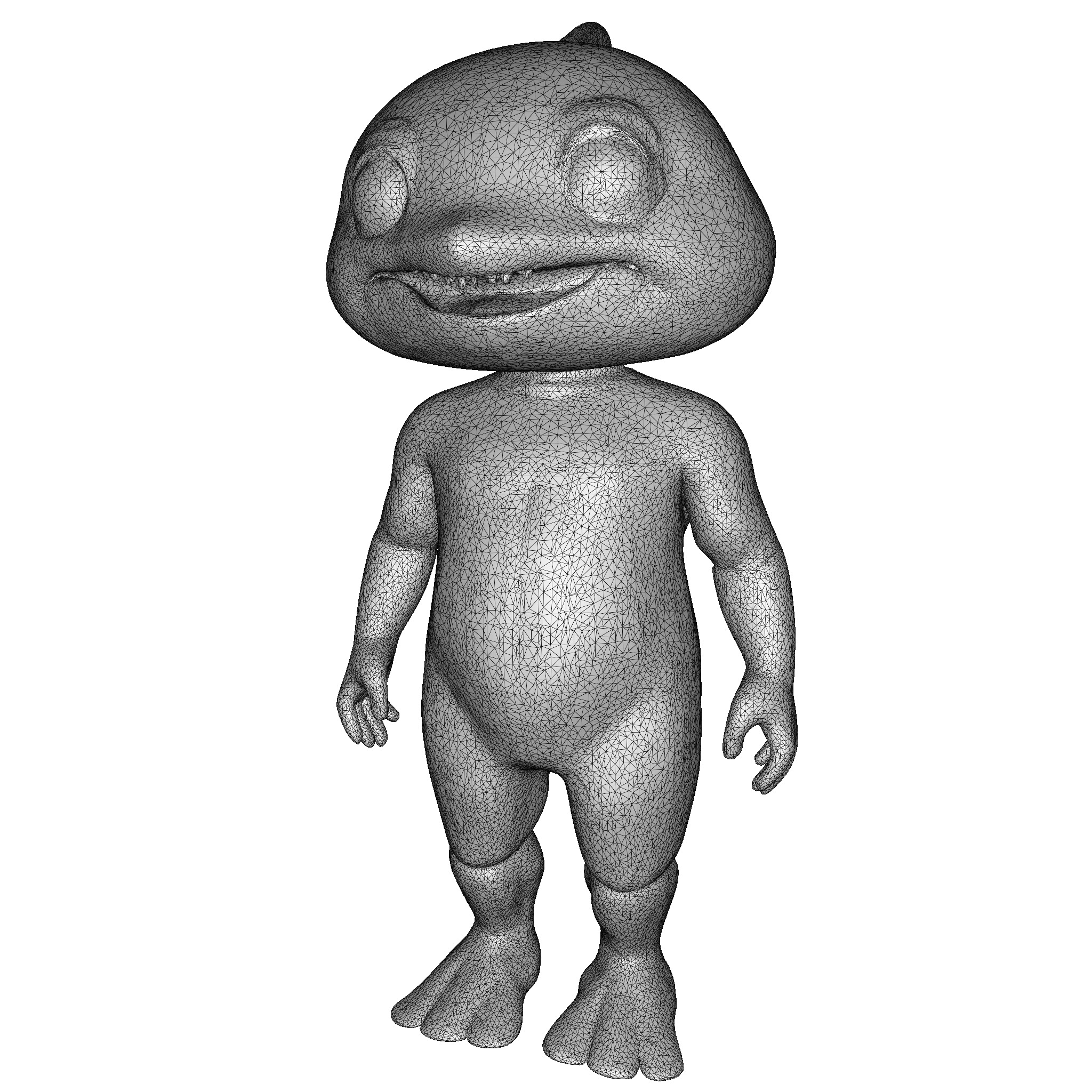 Anthropomorphic Animal Character Collection 3D print model_9