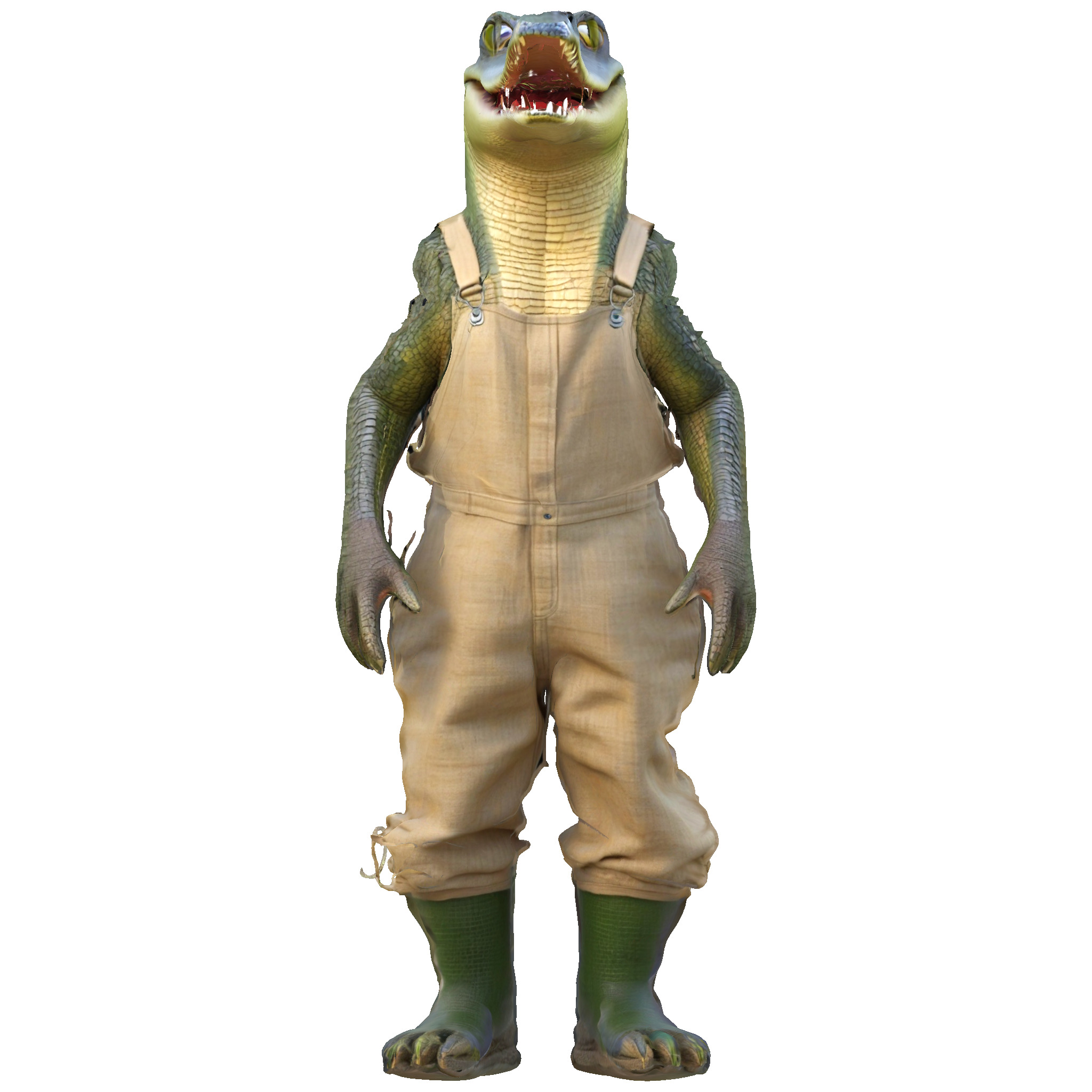 Anthropomorphic Animal Character Collection 3D print model_28